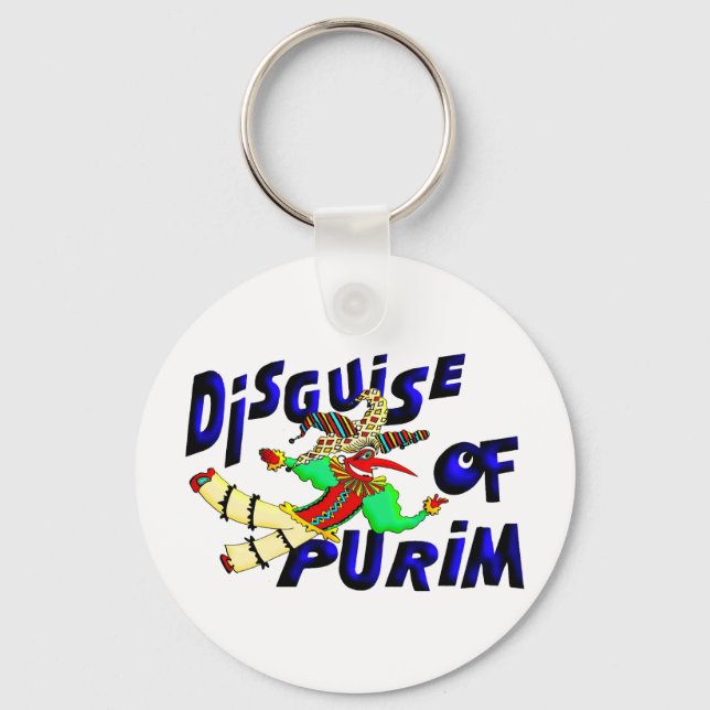 Porte-clés Purim (Recto)