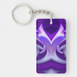 Porte-clés Purple Dreams, Imaginaire Abstrait Rainbow-Art