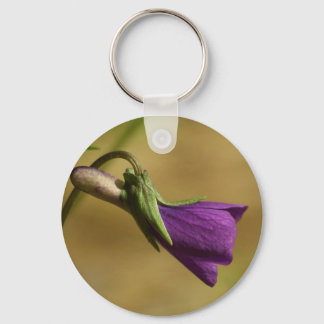 Porte-clés Purple Love (fleur violette) porte - clé