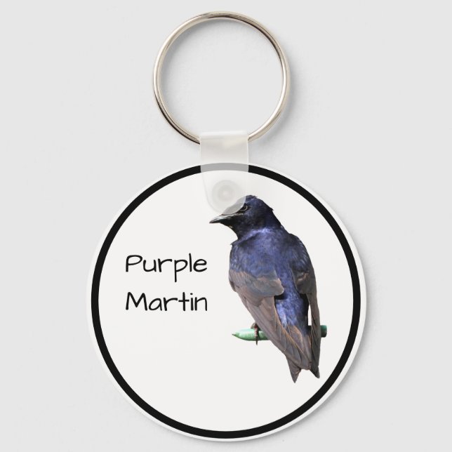 Porte-clés Purple Martin (Recto)