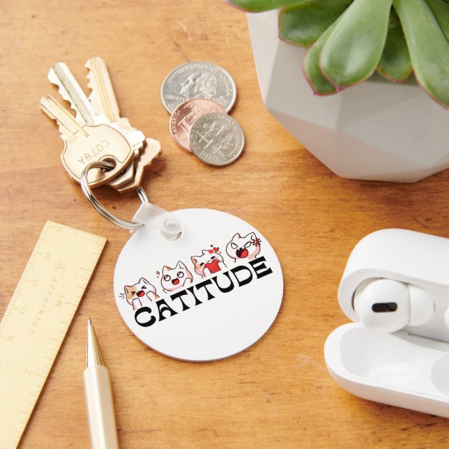 Porte-clés Purrfect Moments – Cat Lover’s Keychain 😻 (Bureau)