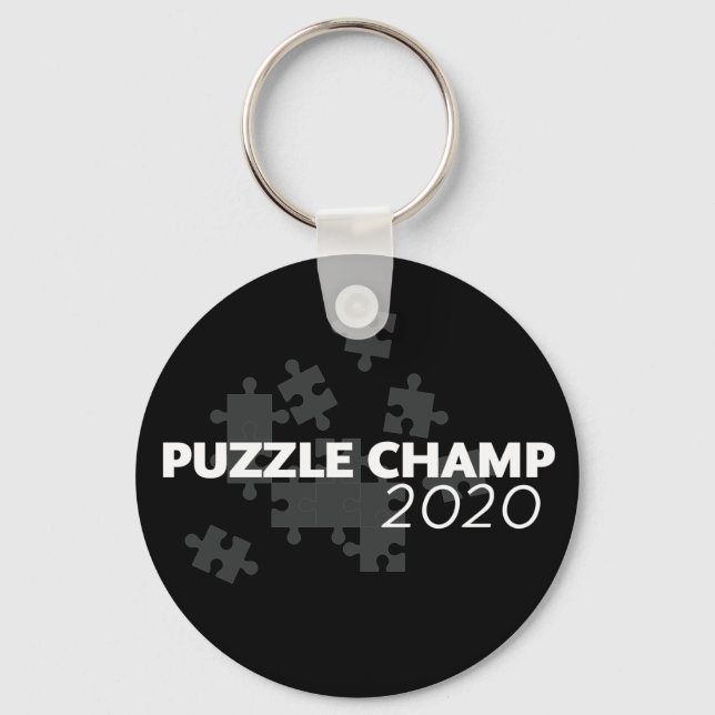 Porte-clés Puzzle Champ 2020 (Recto)