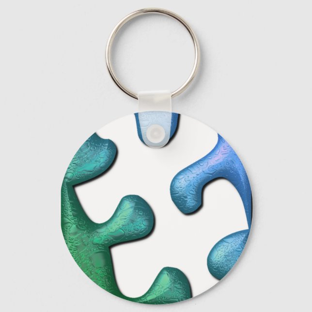 Porte-clés Puzzle Design Keychain (Recto)
