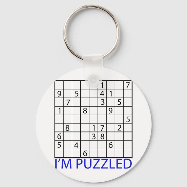 Porte-clés Puzzle Sudoku (Recto)