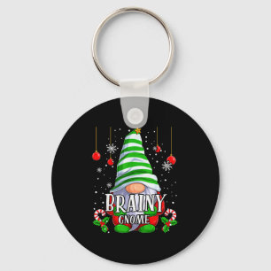 Porte-clés Pyjama de Noël Gnome Intelligent Famille Associée