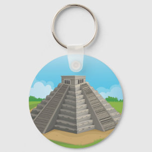 Porte-clés Pyramid Of The Sun Keychain