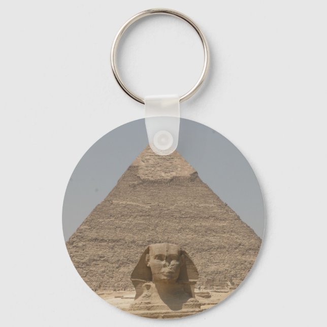 Porte-clés pyramide sphinx (Recto)