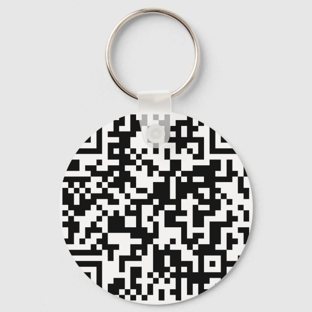 Porte-clés QR code design (Recto)