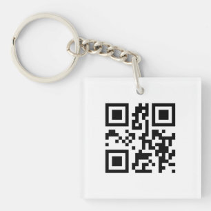 Porte-clés QR Code - Je vous aime !
