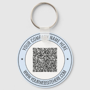 Porte-clés QR Code Nom Site Web Porte - clé promotionnel d'en