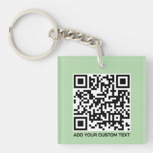 Porte-clés QR Code personnalisé – Conception moder