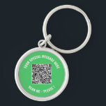 Porte-clés QR Code Porte - clé Ajouter un message spécial Cad<br><div class="desc">Choisissez Couleurs et Police - Votre code QR spécial Info et texte personnalisé Cadeau moderne personnalisé - Ajouter votre code QR - Image ou logo - photo / Texte - Nom ou autre information / message - Redimensionner et déplacer ou ajouter des éléments - Image / Texte avec outil de...</div>