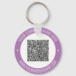Porte-clés QR Code Texte et couleurs Ypur Porte - clé promoti