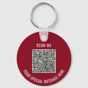 Porte-clés QR Code Votre Joueur Surprise Couleurs Cadeaux Por