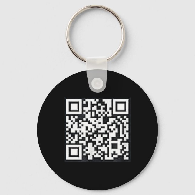 Porte-clés Qr Trump Président Trump Dance Code Funny Uni (Recto)