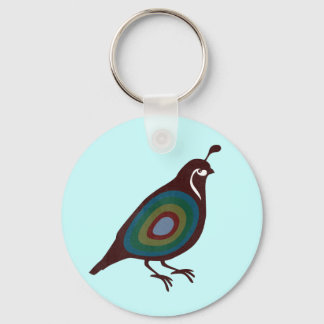 Porte-clés Quail