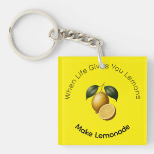 Porte-clés Quand la vie vous donne des citrons, fa