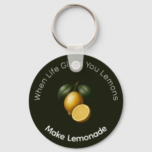 Porte-clés Quand la vie vous donne des citrons, fa
