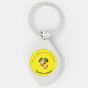 Porte-clés Quand La Vie Vous Donne Des Citrons Fai