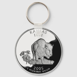 Porte-clés Quartier d'État de Faux Kansas