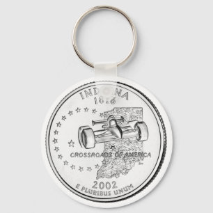 Porte-clés Quartier d'Indiana