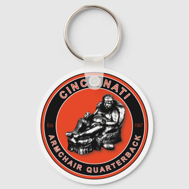Porte-clés Quartier fauteuil - Cincinnati Football (Recto)