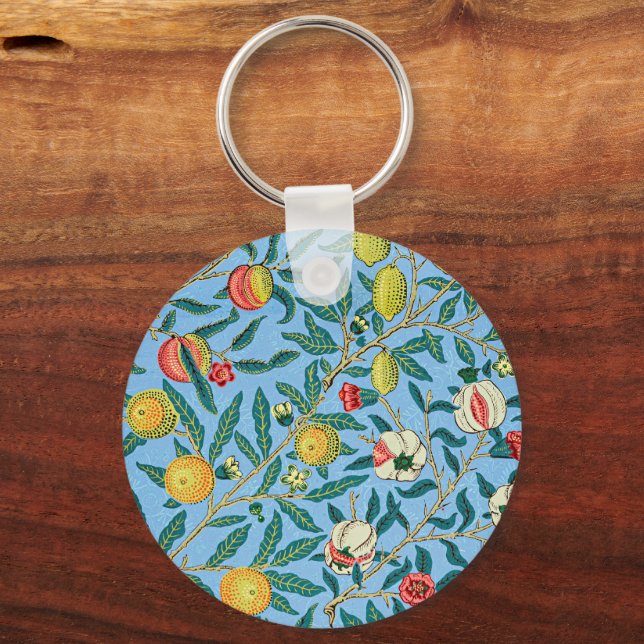 Porte-clés Quatre Fruits par William Morris (Recto)