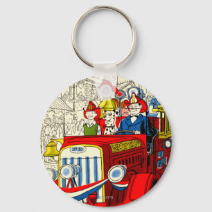 Porte-clés Quatrième de défilé de juillet