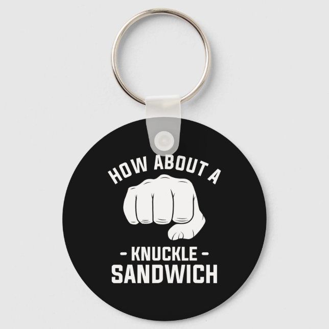 Porte-clés Que diriez-vous d'une boîte à sandwich Knuckle 1 (Recto)