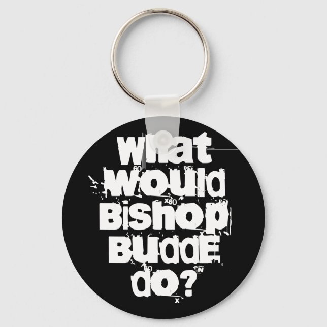Porte-clés Que ferait Bishop Budde (Recto)