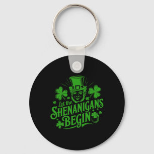Porte-clés Que les Shenanigans commencent - Drôle de Saint-Pa