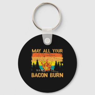 Porte-clés Que tout votre bacon brûle pour griller le steak c