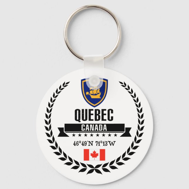 Porte-clés Québec (Recto)