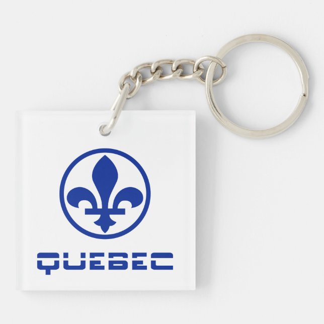 Porte-clés Québec (Dos)