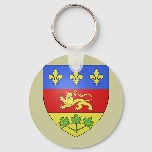 Porte-clés Québec, Canada (Recto)