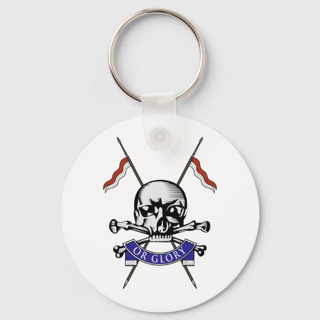Porte-clés Queens Royal Lancers (Recto)
