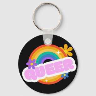 Porte-clés Queer. PORTE - CLÉ de carte LGBT+Pride