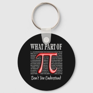 Porte-clés Quelle partie de Don't you Understanding Gift Math