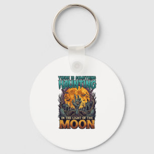 Porte-clés Quelque chose hantant lune Halloween Zombie Main G