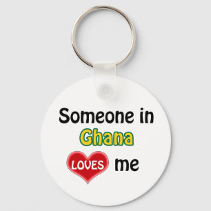 Porte-clés Quelqu'un au Ghana m'aime