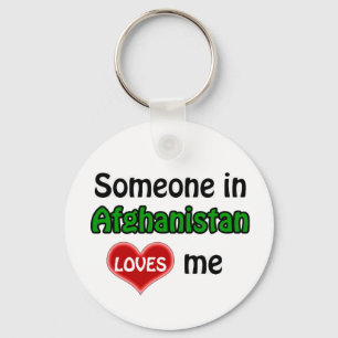 Porte-clés Quelqu'un en Afghanistan m'aime