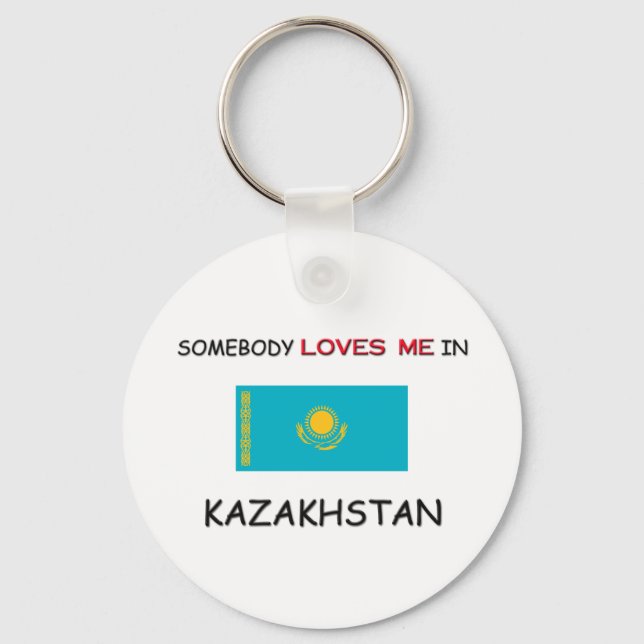 Porte-clés Quelqu'Un M'Aime Au KAZAKHSTAN (Recto)