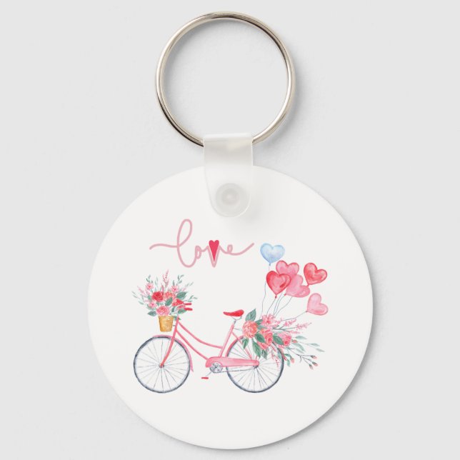 Porte-clés Qu'est-ce que la Saint Valentin 2023 (Recto)