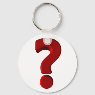 Porte-clés Question Mark Keychain