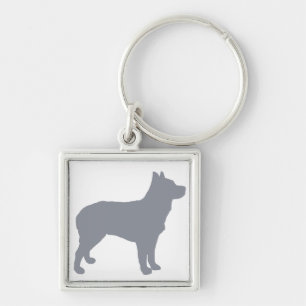 Porte-clés queue de cheval australienne chien silo bleu.png
