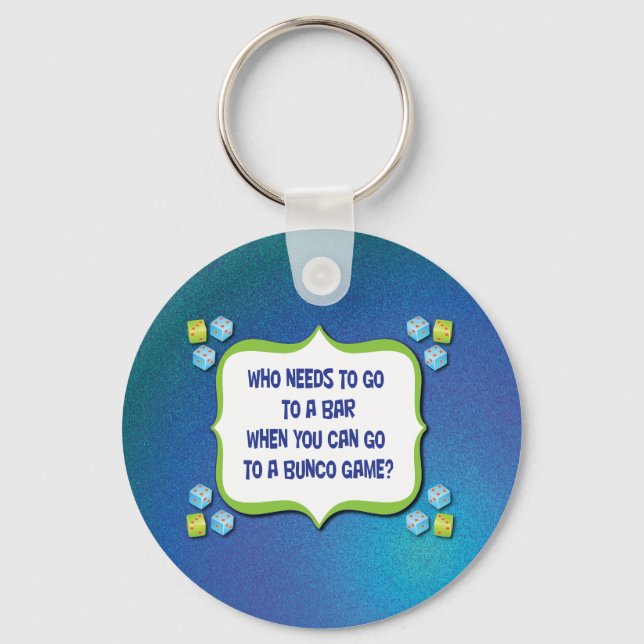 Porte-clés Qui A Besoin D'Aller À Un Bar Quand Vous Pouvez Al (Recto)