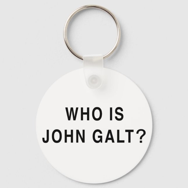 Porte-clés Qui est John Galt ? (Recto)