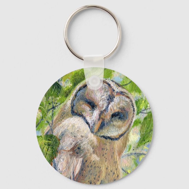 Porte-clés "Qui fait la sieste ?" (Recto)