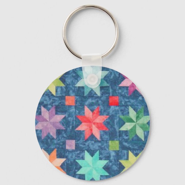 Porte-clés Quilt Block 6 Key Chain (Recto)
