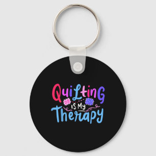 Porte-clés Quilting Coudre Drôle Quilter Eau Cadeau